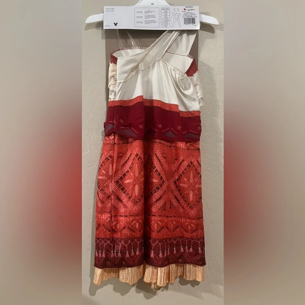 DISNEY Moana 2 Classic Costume Dress- Size 4-6x - Picture 6 of 8